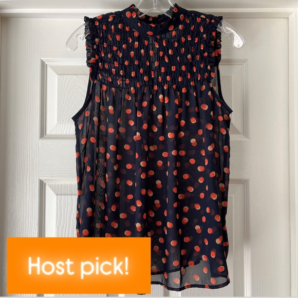 ⭐️ HP! Maeve sheer sleeveless blouse, 2 - Picture 1 of 5